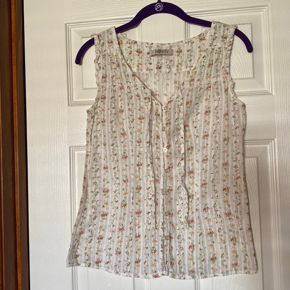 Romy XS sleeveless blouse - Picture 1 of 4